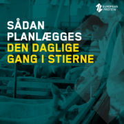 Sådan planlægges den daglige gang i stierne